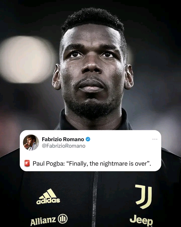 Paul Pogba releases an official statement to confirm his return to pro football in 2025