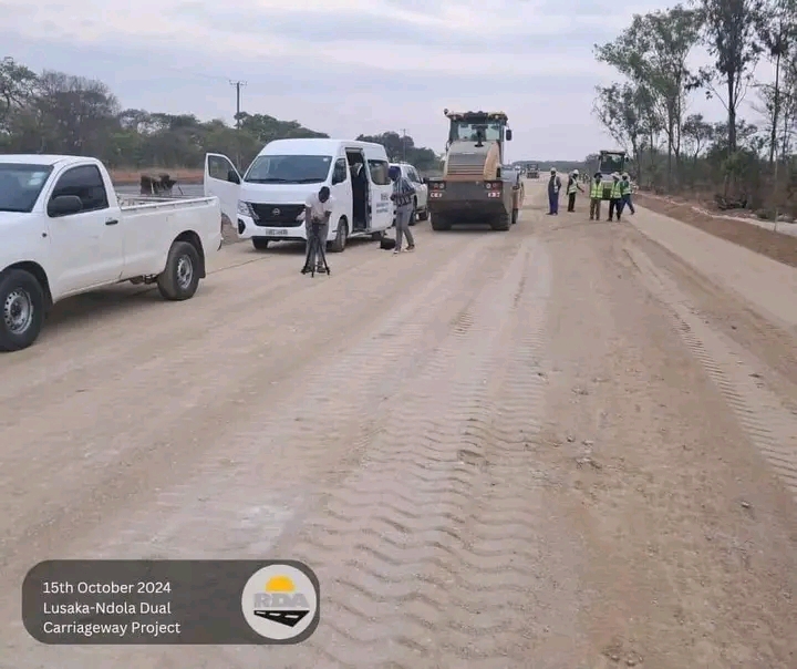 Vehicles on the road